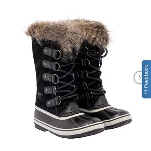 Sorel Black and Brown Winter Boots